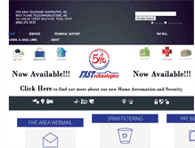 Tablet Screenshot of fivearea.com
